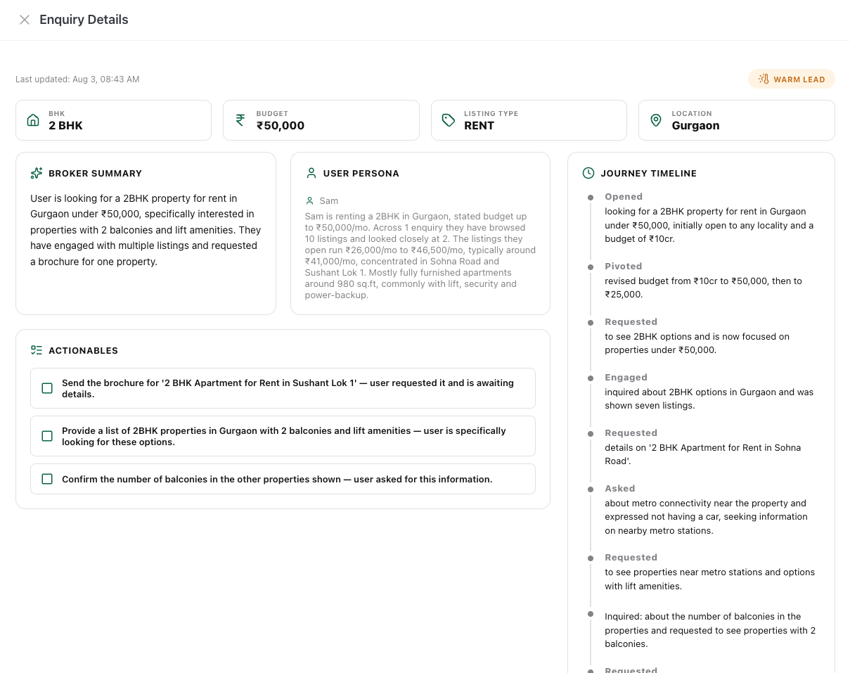 Agnes AI Broker Customer Lead Dossier
